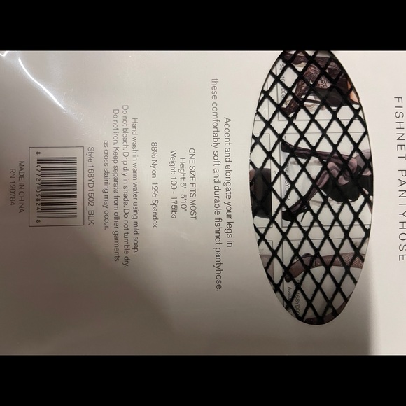 Small Gauge Fishnet Hose - Picture 2 of 2